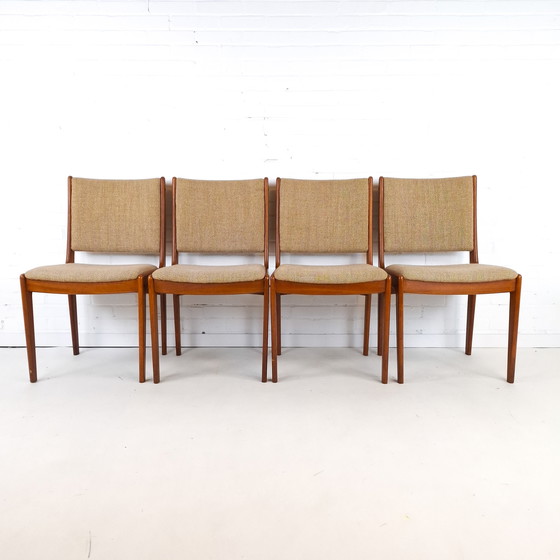 Image 1 of 4X Vintage Chairs Danish Design