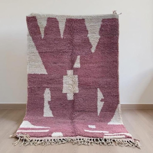 Handmade Moroccan Pure Wool Rug 150/350 cm