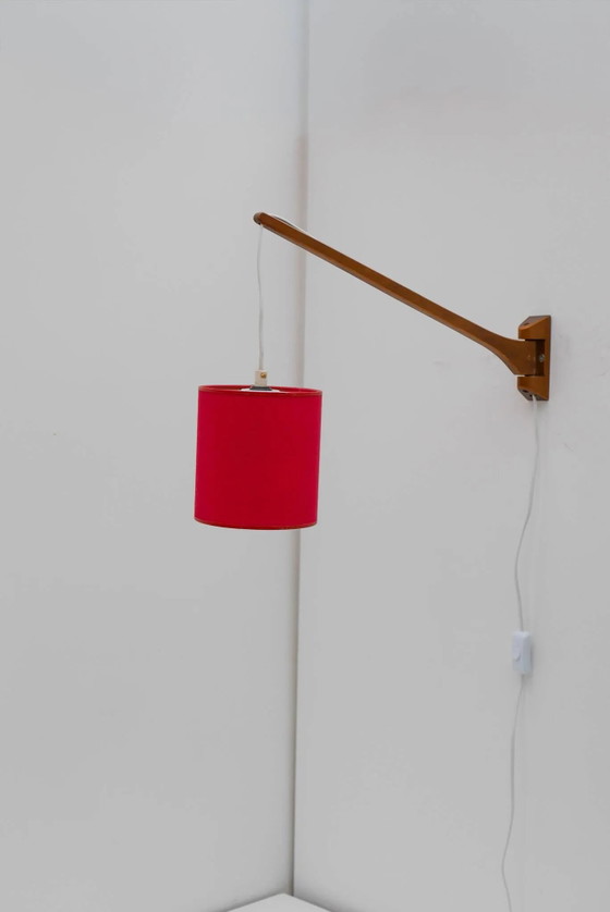 Scandinavian Mid-Century modern Wall lamp/swing teak lamp – Wall lights (photo 10 of 11)
