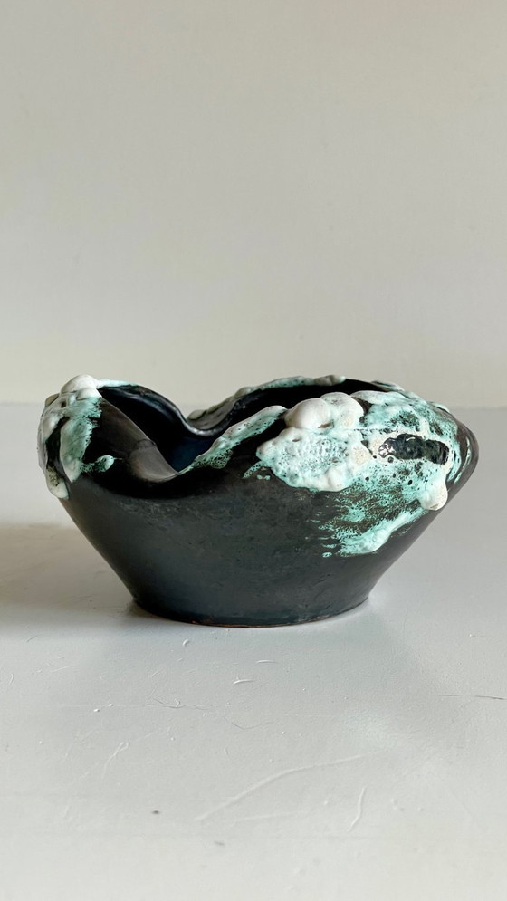 Image 1 of Cyclops Ceramic Ashtray Annecy France Vintage