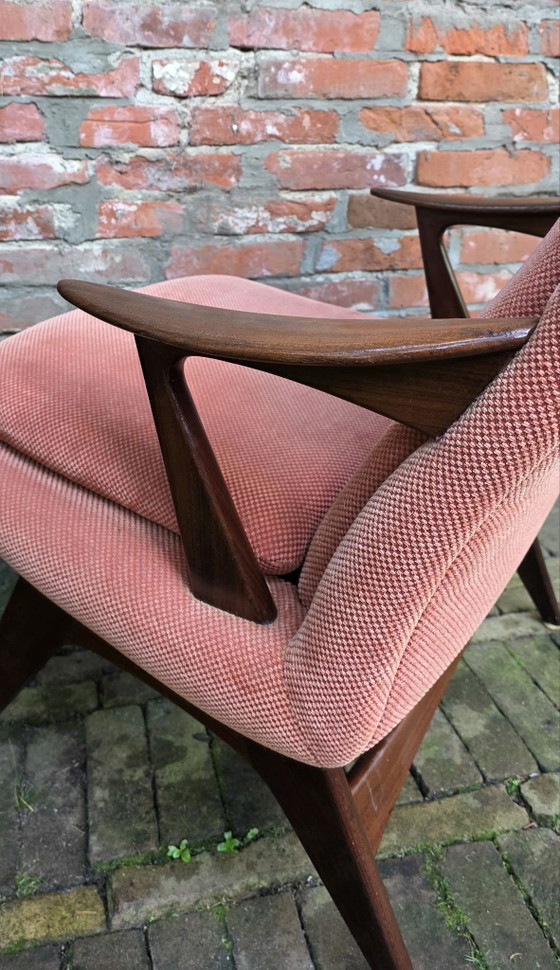 Poltrona di design vintage Karl Edvard Korseth, LK Hjelle, Poltrone, Legno, Altro, Marrone (foto 4 di 13)