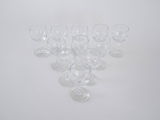 Image 1 of Set of wine glasses, Danish design, 1970s, manufactured in Denmark