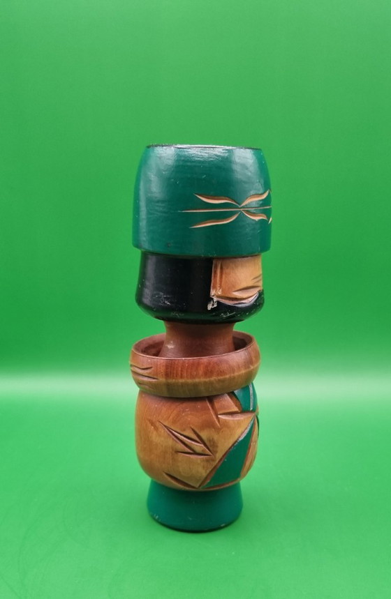 Bella bambola giapponese Ainu Nipopo – Kokeshi, Oggetti decorativi, Legno (photo 2 of 6)