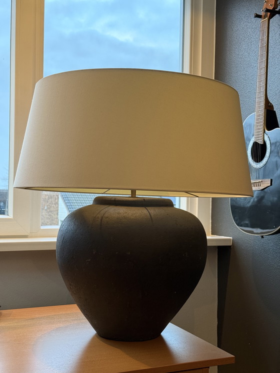 Image 1 of Prachtige grote kruiklamp met kap 2 st