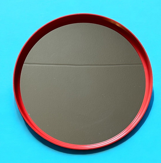 Image 1 of SCHÖNINGER art deco vintage Jaren 70 wand spiegel Hollywood regency stijl