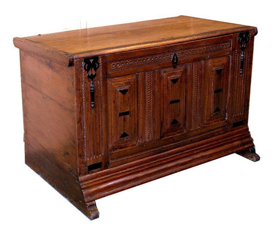 Image 1 of Arcón renacentista holandés roble circa 1670