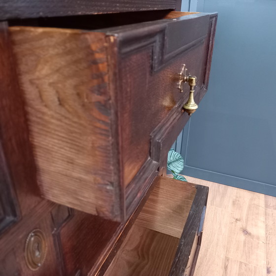 Image 1 of English Chest of Drawers From The 18th Century