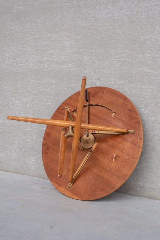 Image 1 of Seltener, verstellbarer Movex-Tisch von Jürg Bally, frühe 1950er Jahre