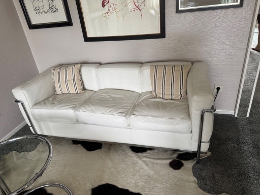 Sofá Cassina LC2 original | Le Corbusier | Sofá de diseño | Número de serie disponible