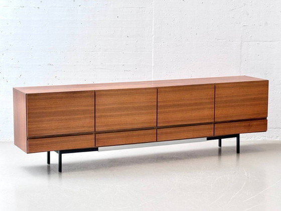 Image 1 of Elegant sideboard made of solid walnut wood, 1960s