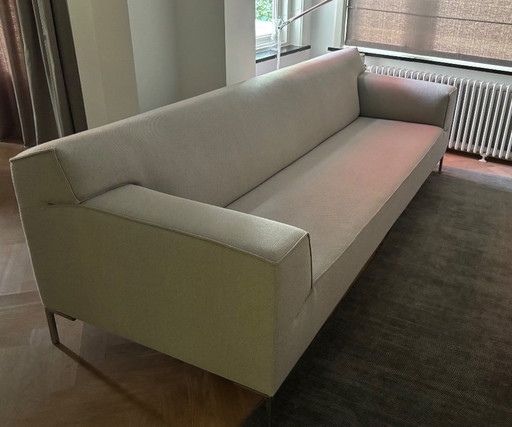 Divano Bloq a 4 posti, disponibile in magazzino, colore grigio ostrica (lana di cotone). – Design on Stock (photo 2 of 5)