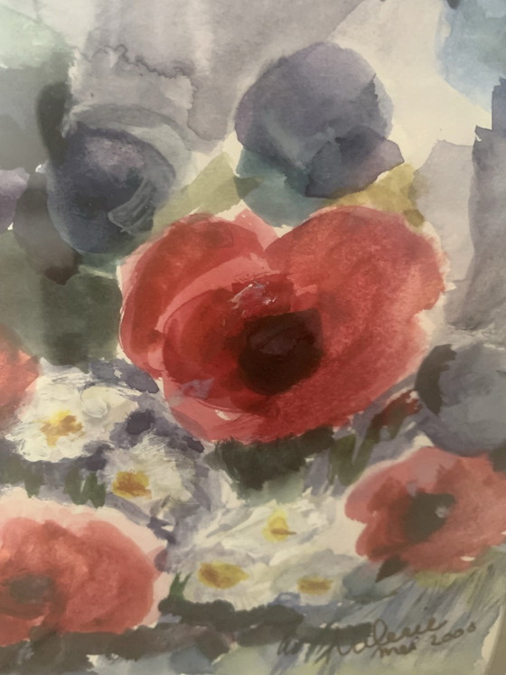 Peinture – Valerie, Peintures et dessins, Verre, MDF (photo 4 of 9)