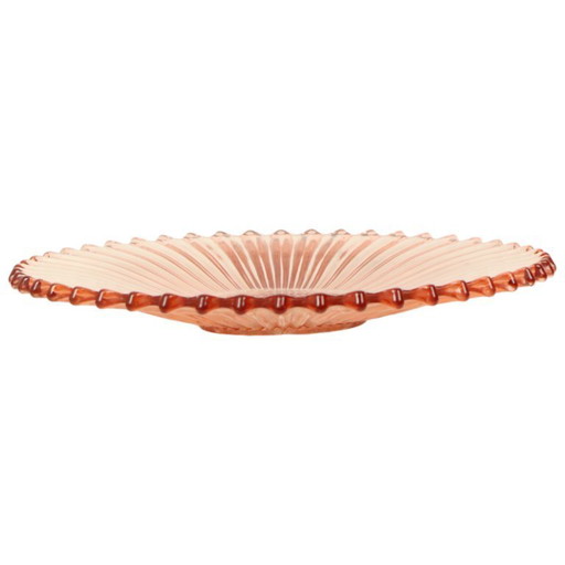 Art Deco Fruit Bowl Pink