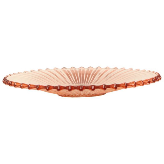Image 1 of Art Deco Fruit Bowl Pink