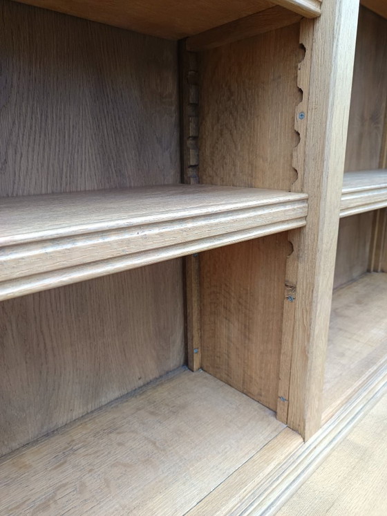 Image 1 of Solid light oak bookcase / sideboard