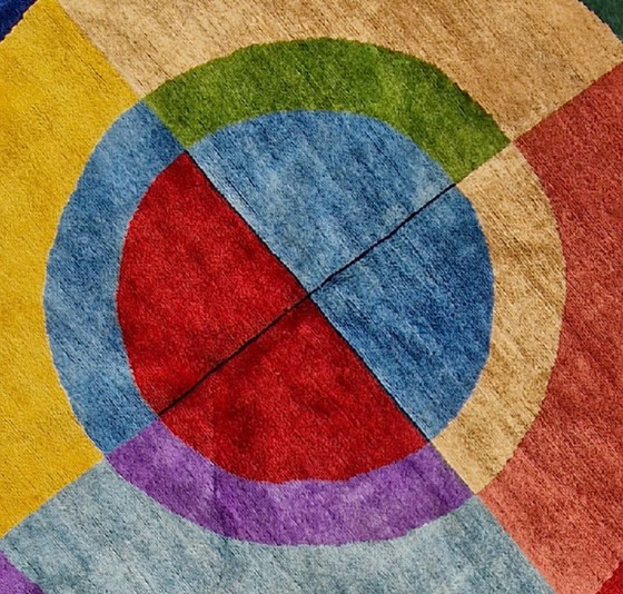 Image 1 of Tappeto moderno e contemporaneo Robert Delaunay, primo disco