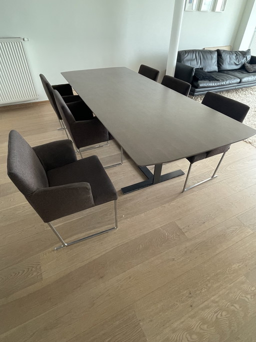 Tavolo B&B Italia Eileen e 6 sedie Solo S58