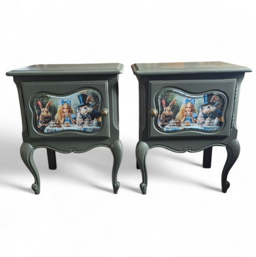 **Whimsical Wonderland Bedside Cabinets – Exclusive Design**
