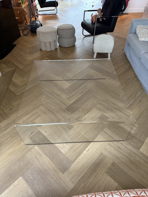 Vintage design tafel Fiam Italy