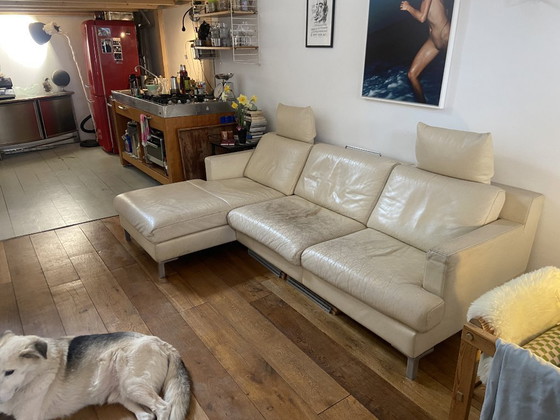 Image 1 of Divano di design De Sede DS-740 in pelle color crema