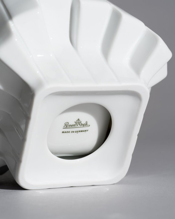 Image 1 of Seltene skulpturale Porzellanschale von Zaha Hadid für Rosenthal, Deutschland, 2000er Jahre