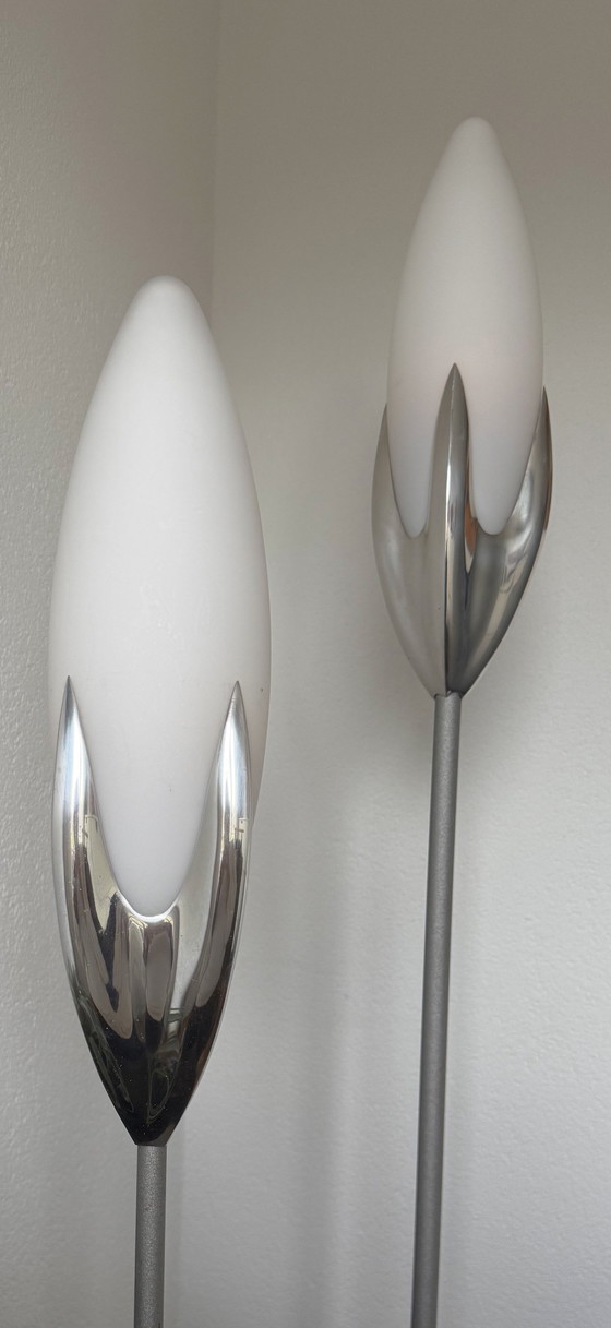 Image 1 of Magnifique Ensemble de 3 lampes Lucien Gau Paris