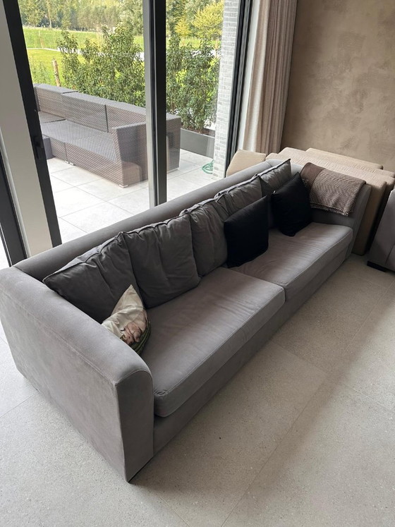 Italienisches Designersofa – 3-5 Sitzer Sofas, Stoff (photo 3 of 5)