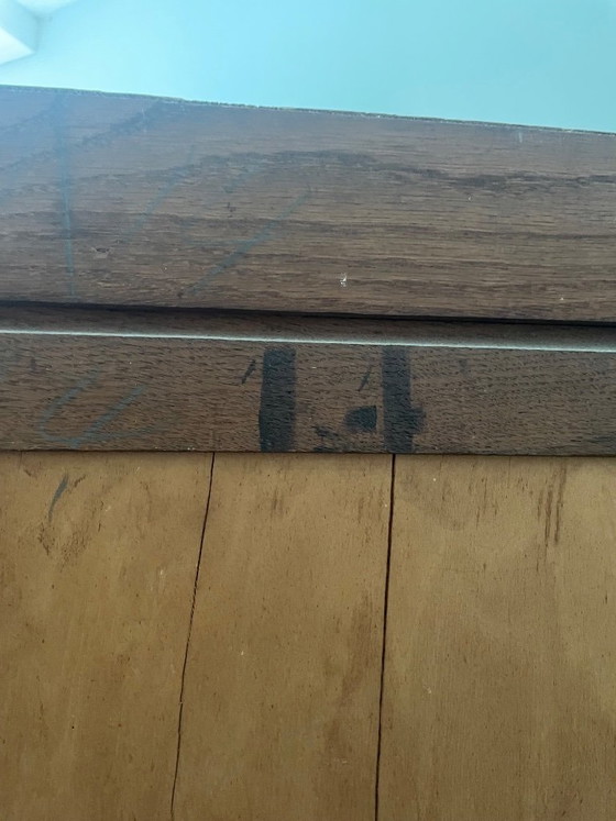 Magnifique armoire/placard à linge Art Déco ancien (années 1930) – Démontable – Wood (photo 15 of 17)
