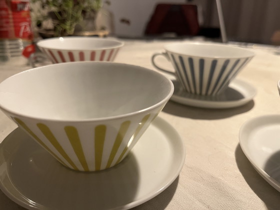 Image 1 of 5 tazze e piattini da circo Melita