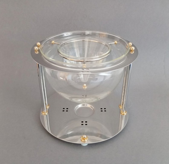 Image 1 of Carsten Jorgensen, plat de service multifonctionnel en forme de colonne, de style postmoderne, pour caviar, Bodum, vers 1990