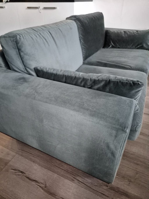 Bankstel Sofa + poef
