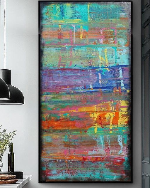 Abstract painting A1356 - XXXL canvas