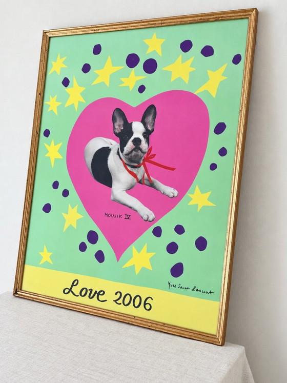 Yves Saint Laurent – LOVE Collection | Sei Poster Vintage | 1992–2006 – Legno (photo 12 of 27)