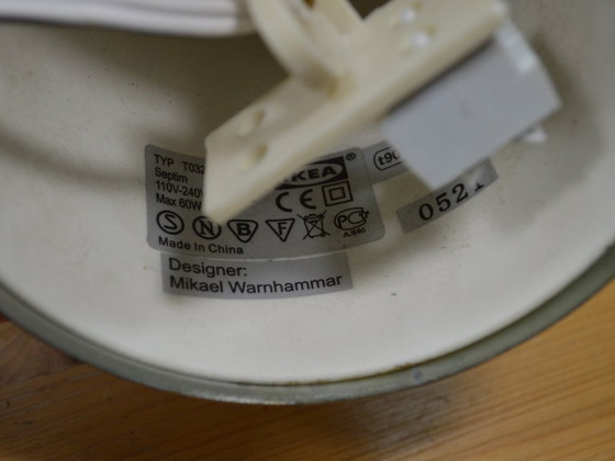 Image 1 of Lampada SEPTIM Ikea, Design Mikael Warnhammar, T0328 (1)