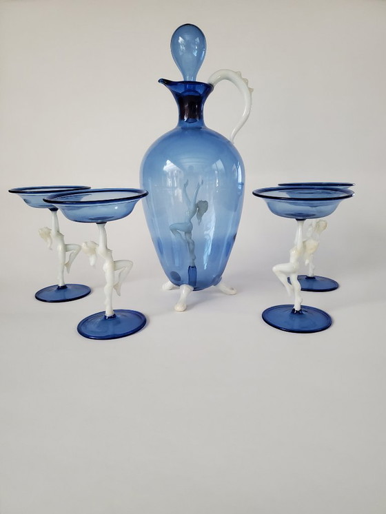 Image 1 of Art Deco - Set da liquore (Fritz Lampl 1892-1955) (rif. 3736)