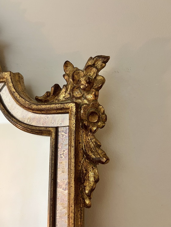 Image 1 of Miroir à crête vintage DeKnudt
