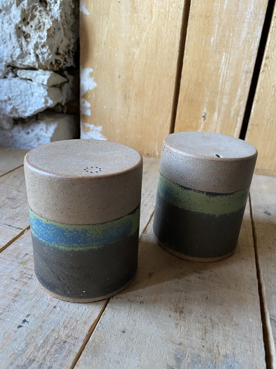 Salière et poivrière Robin Welch, UK, 1977 – Accessoires de table, Céramique (photo 10 of 10)