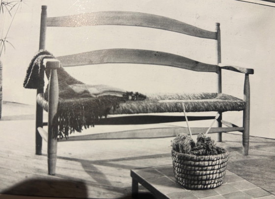 Bank für Handwerker und Handwerker der Lozère für Jean Touret, 1950 – Artisans & Paysans de Lozère (photo 11 of 13)