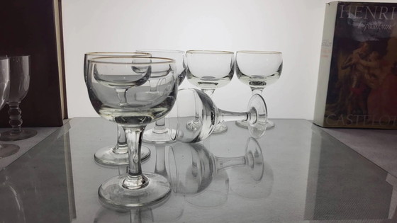 6 copas de vino de bistró – Vasos y jarras, Crystal, Glass (photo 4 of 6)