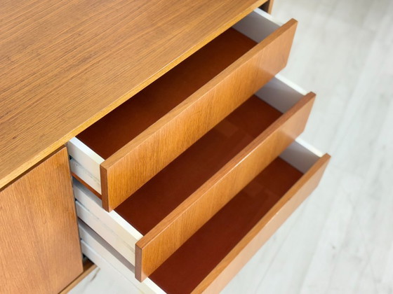 Image 1 of Buffet vintage en teck / Commode style années 60 / Meuble des années 60