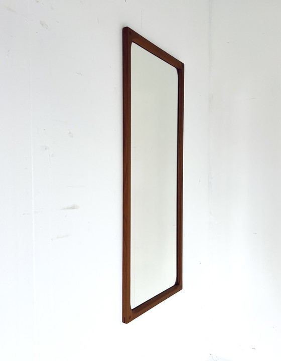 Image 1 of Miroir vintage en teck modèle #163, Kai Kristiansen '60