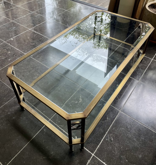 Dewulf Selection BelgoChrom coffee table, 70s and 80s