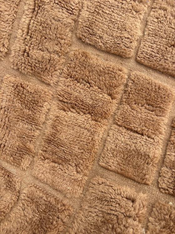 Nieuw modern Marokkaans Mrirt-tapijt 200x300 cm – Wolstructuur – Handgemaakt in Marokko – leslosanges (photo 5 of 10)
