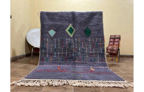 Handgefertigter Berber-Teppich aus Wolle 3 x 2 m – Teppiche & Läufer, Wool (photo 2 of 11)