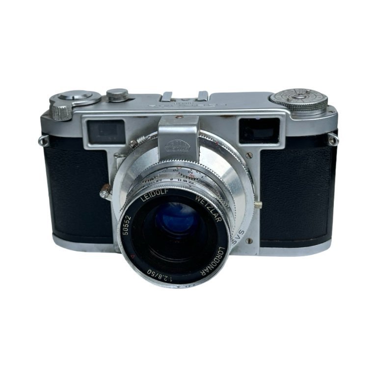 Leidolf Lordomat C35 camera + Lordonar 50mm f/2.8 + original case