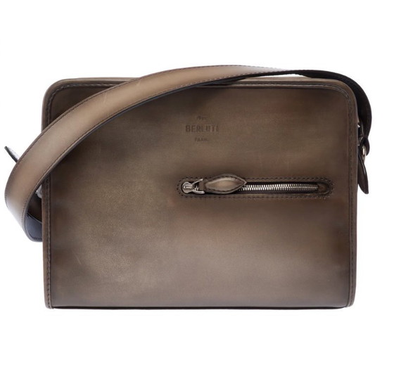 Image 1 of Sac NON SIGNÉ / UNSIGNED en Cuir Gris - 103436
