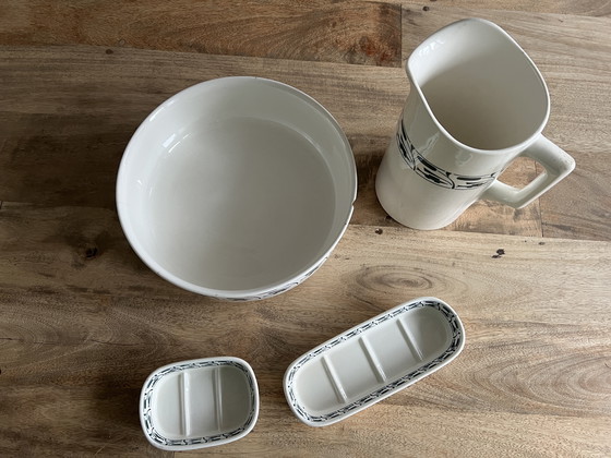 Image 1 of Lampetstel vintage 4-delig