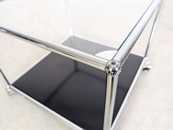 Image 1 of 2x Tavolino da caffè USM Haller Tavolino da caffè Fritz Haller Tavolino laterale