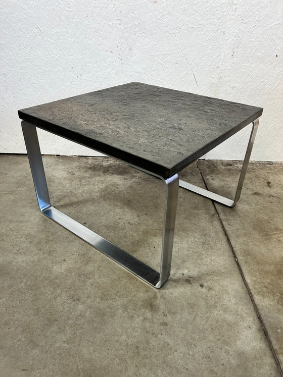 Image 1 of Set of Vintage Coffee Tables, Slate, Peter Draenert, Belgium, 1970s