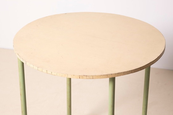 Image 1 of Vintage Pastel Bauhaus Side Table, 1930s